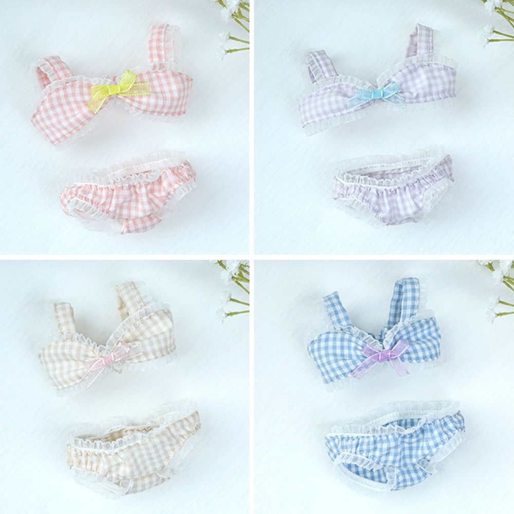 Bathrobe - Bowtie katoenen kleding voor 1/12BJD nieuwe