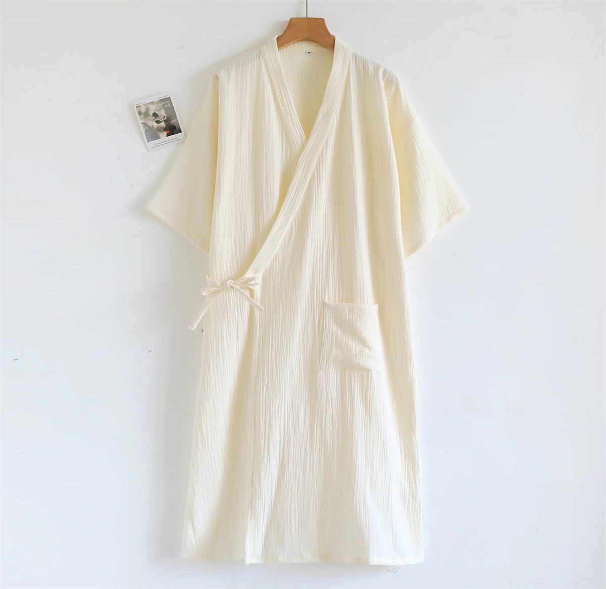 Lente/Zomer 100% Katoenen Crêp - Bathrobe recensie en prijs