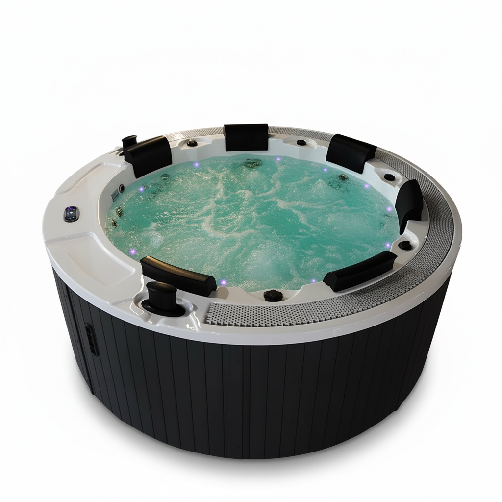 Buiten jacuzzi met 10 roestvri - Hot Tub recensie en prijs