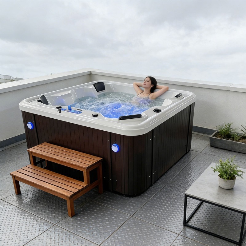 Massagebad Acryl Whirlpool Spa - Spa Massager recensie en prijs