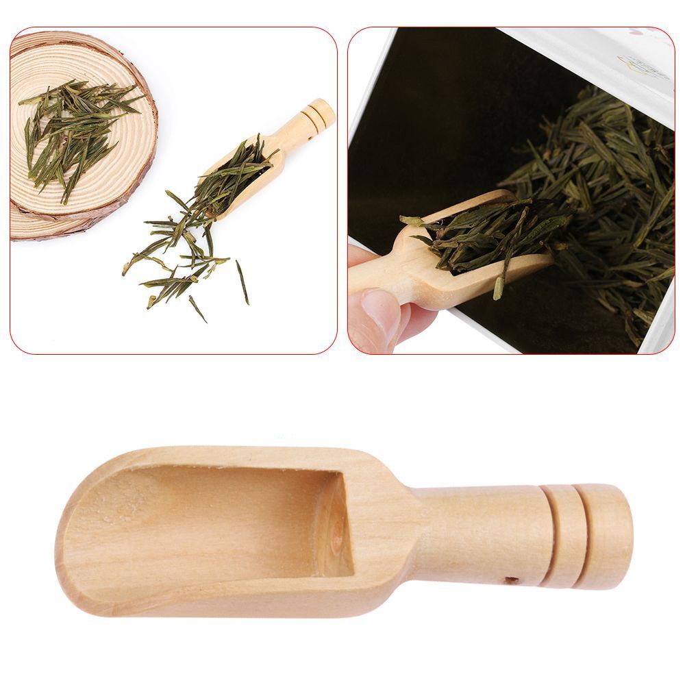 Draagbare houten mini-lepels m - Bath Salts recensie en prijs